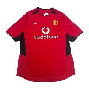 2002-04 Nike Manchester United Home Kit L